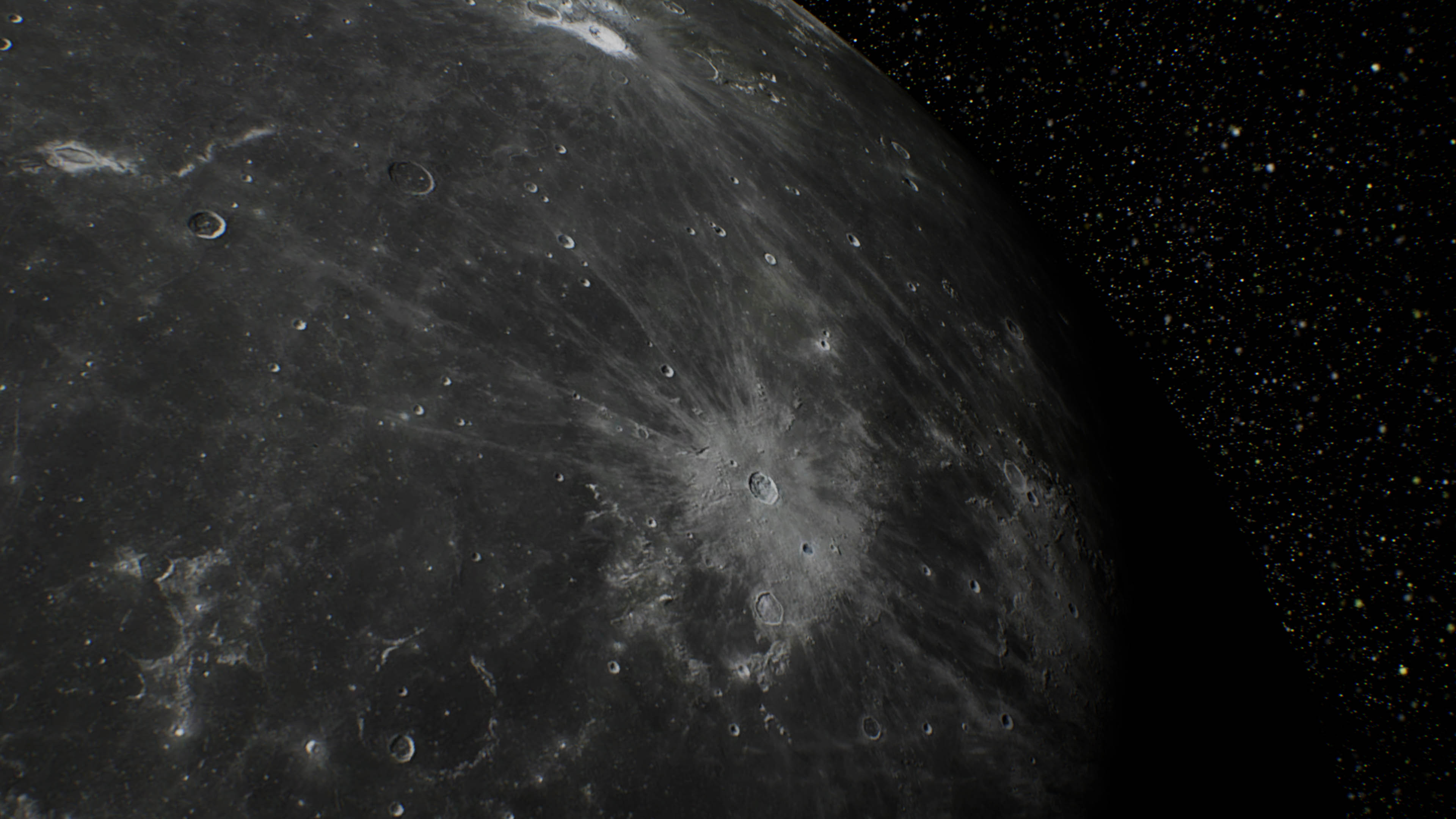 View from starship Qubit