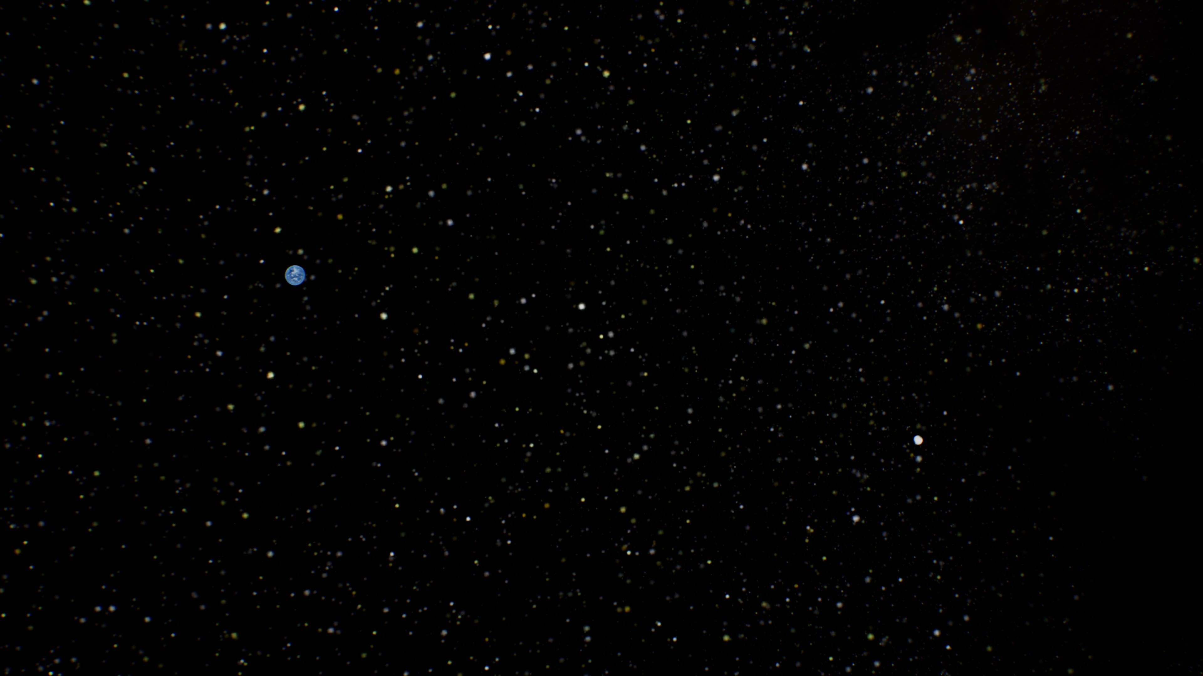 View from starship Qubit